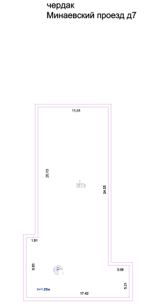 Минаевский проезд, 7 — планировка 2