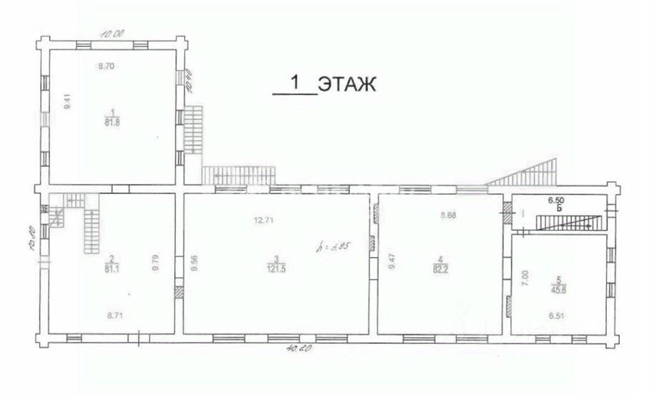 Ольховская ул., 45С3 — планировка 1
