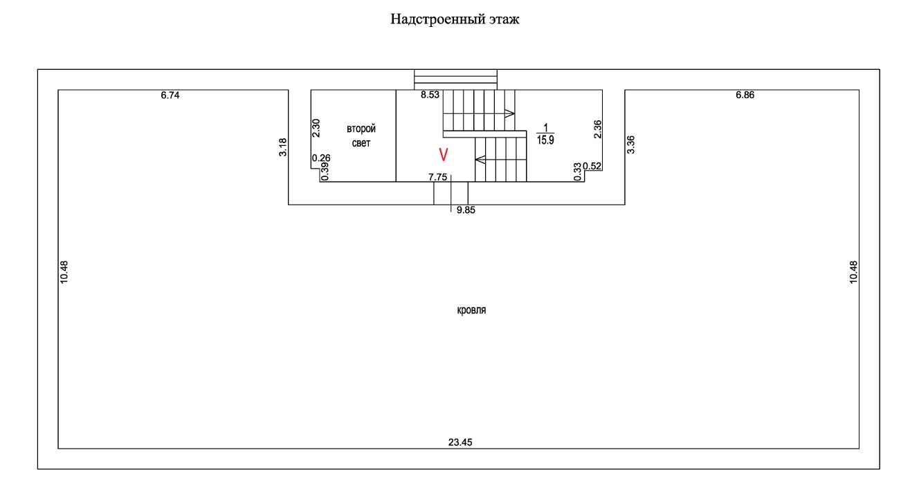 наб. Академика Туполева, 15к17 — планировка 5
